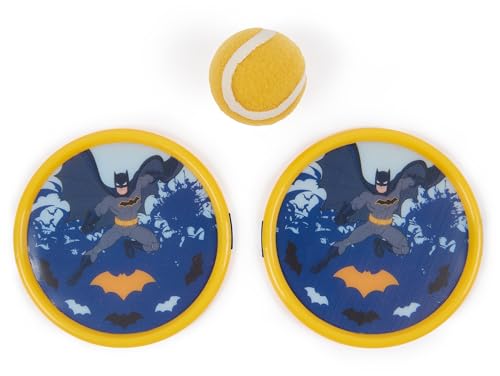 Swimways DC Batman Catch Game – Velcro Paddles & Ball for Pool, Yard & Beach
