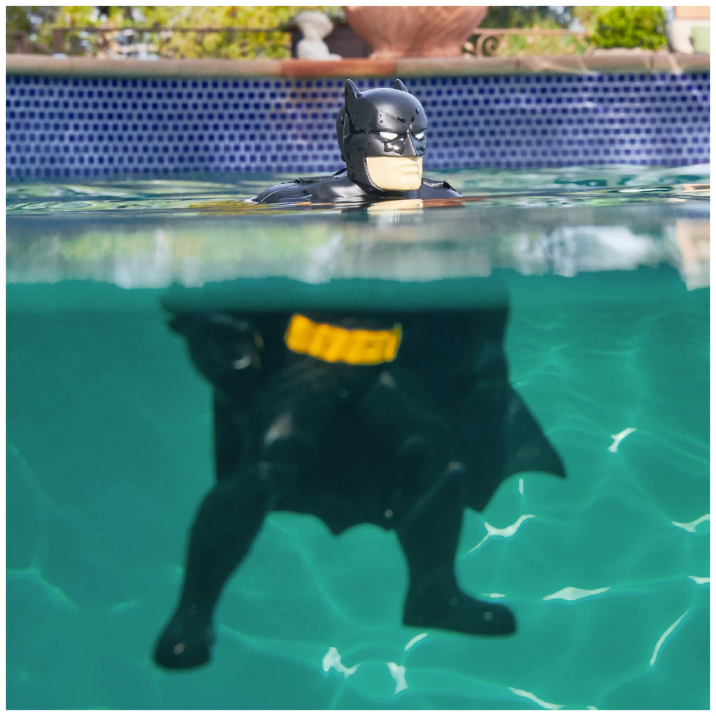 SwimWays DC Batman Floatin' Figure – Self-Righting Floating Pool Toy for Kids Ages 3+
