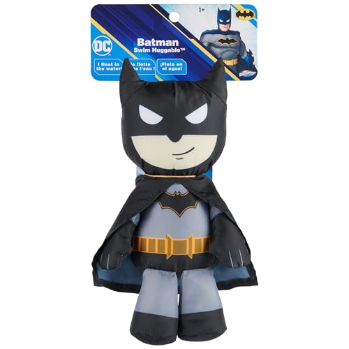 SwimWays DC Batman Swim Huggable Floating Plush Toy for Kids Ages 1+