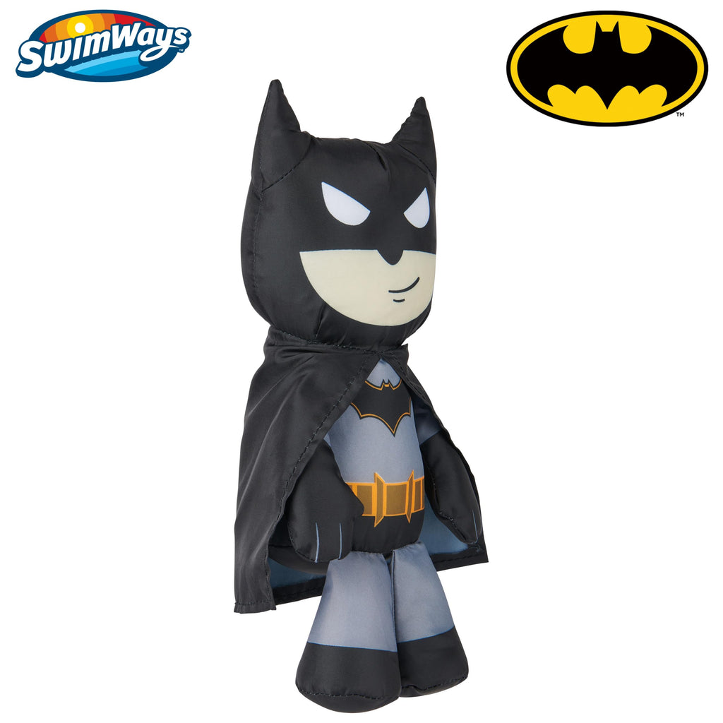 SwimWays DC Batman Swim Huggable Floating Plush Toy for Kids Ages 1+