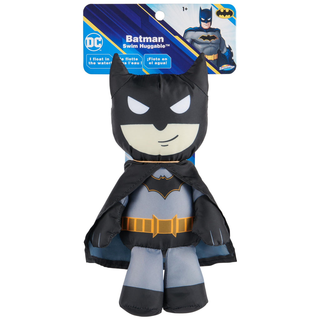 SwimWays DC Batman Swim Huggable Floating Plush Toy for Kids Ages 1+