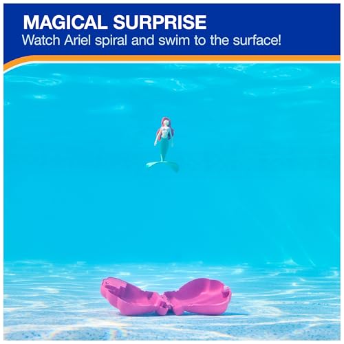 SwimWays Disney Ariel Dive N’ Surprise – Water-Activated Pool Toy for Kids Ages 5+