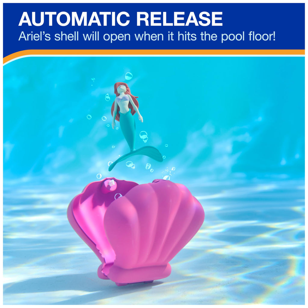 SwimWays Disney Ariel Dive N’ Surprise – Water-Activated Pool Toy for Kids Ages 5+