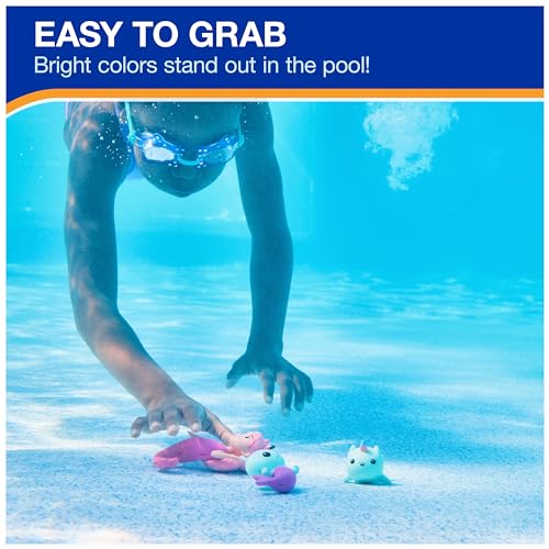 SwimWays Gabby's Dollhouse Dive Characters 3-Pack - Soft Flexible Pool Diving Toys for Kids Ages 5+