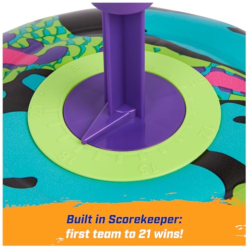 SwimWays Hydro Bottle Splash – A Throwing Disc Pool Game for Kids and Adults