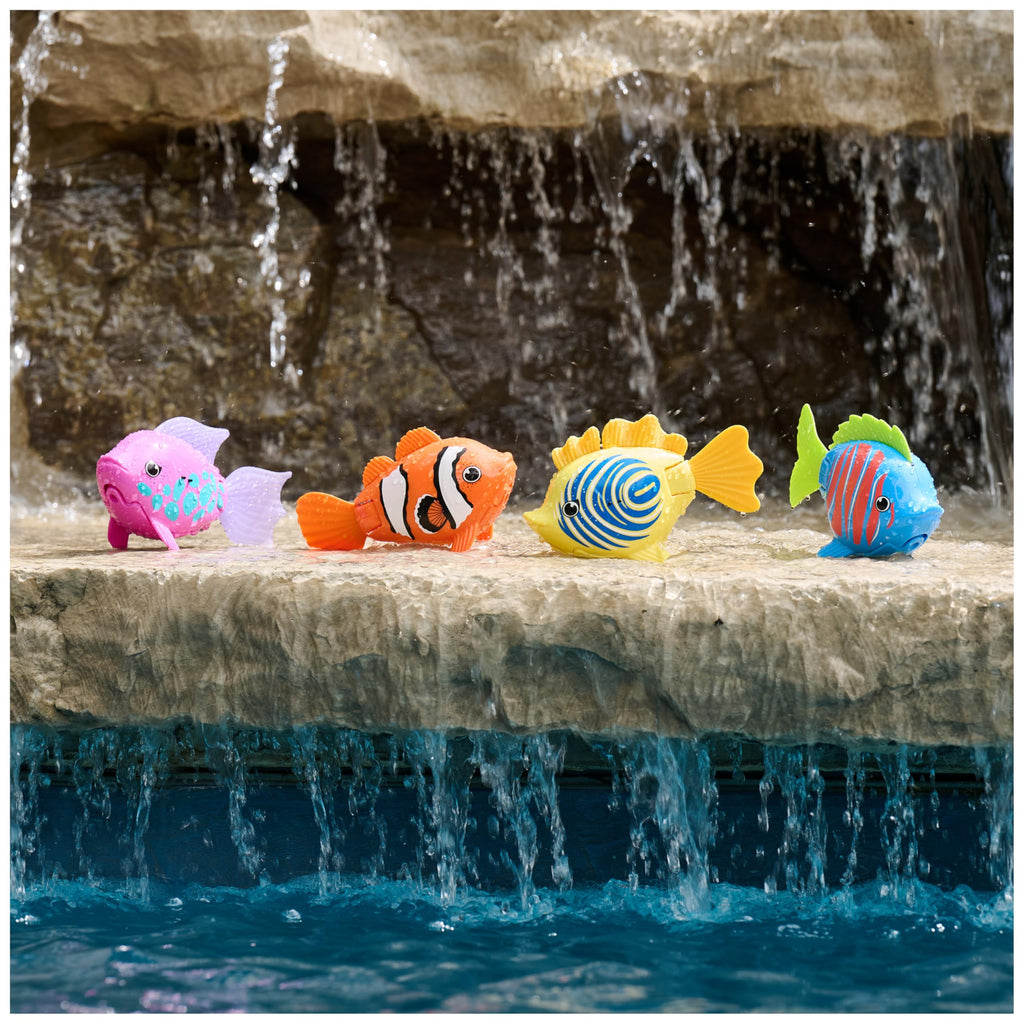 SwimWays Rainbow Reef Swim Shady Water-Activated Pool Toy for Kids Ages 5+