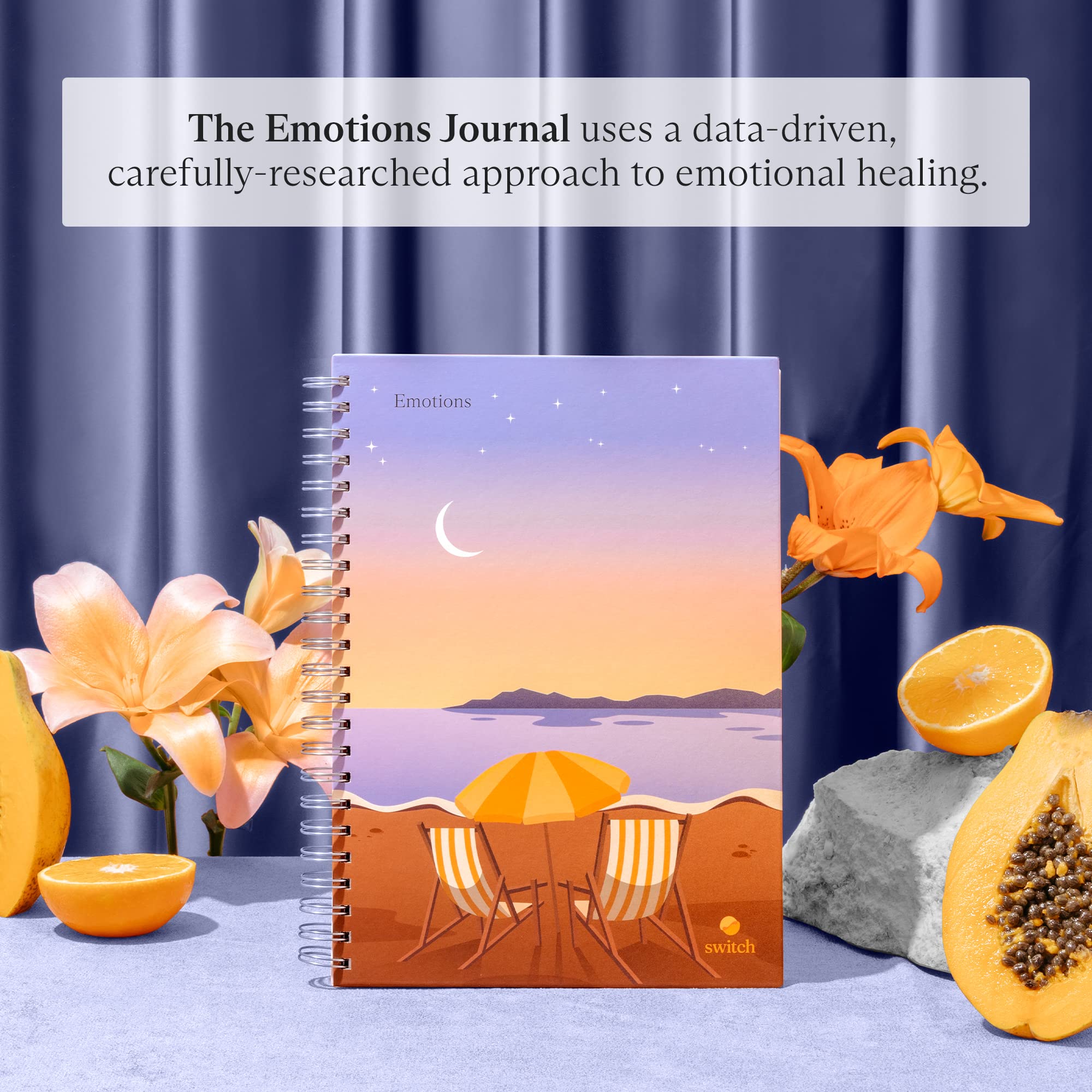 Switch Research Emotions Journal – A4 Self-Care Journal with Psychologist-Backed Exercises and Daily Check-Ins