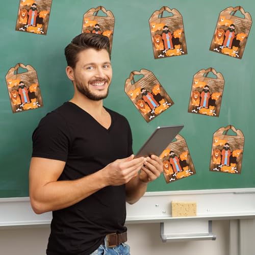 Syhood Daniel in the Lion's Den Craft Kit – 24 Sets for Bible Study, Sunday School & Religious Easter Activities