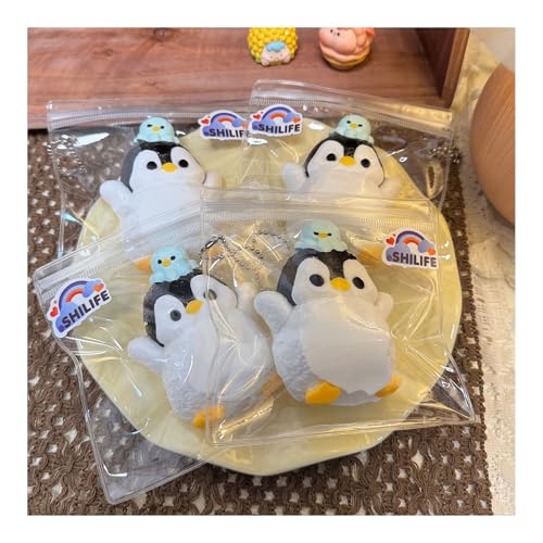 Taba Squishy Penguin – Cute Silicone Fidget Toy for Stress Relief and Anxiety