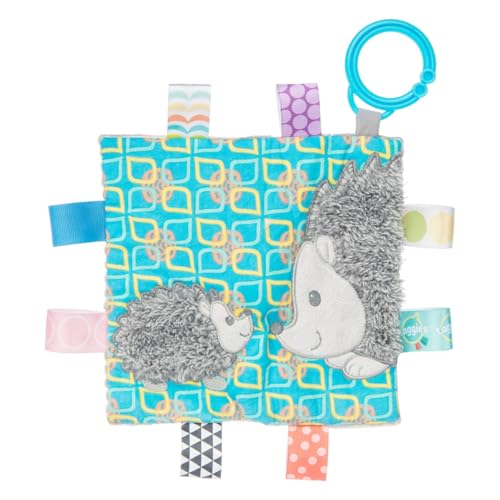 Taggies Crinkle Me Baby Toy Heather Hedgehog – Sensory Crinkle & Squeaker Toy