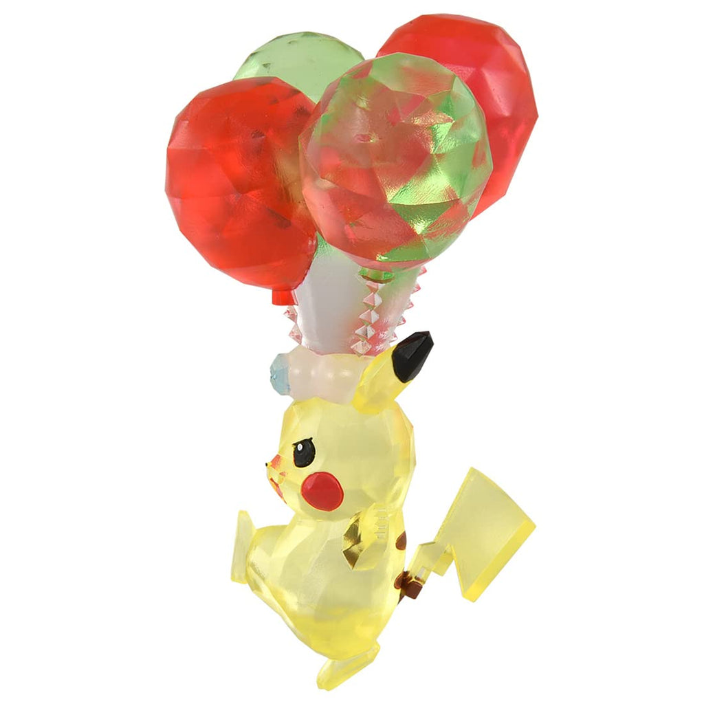 Takara Tomy Pokémon Moncolle Terastal Pikachu Figure – 3.9-Inch Collectible with Base