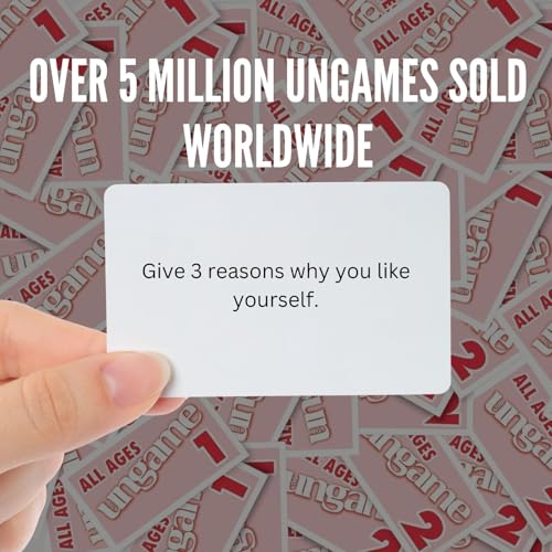 TaliCor Pocket Ungame: Communication Card Game for All Ages – Thoughtful Conversation Starter, Family Friendly, Travel Size