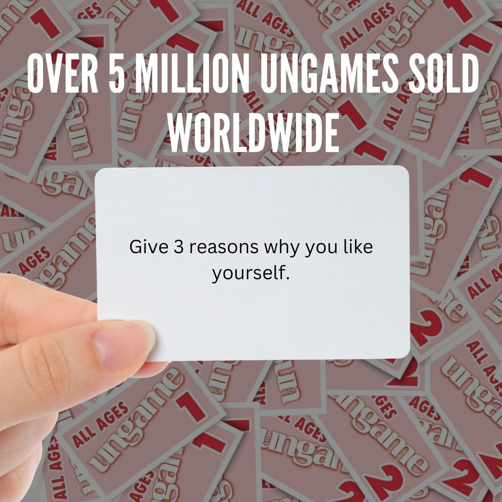 TaliCor Pocket Ungame: Communication Card Game for All Ages – Thoughtful Conversation Starter, Family Friendly, Travel Size