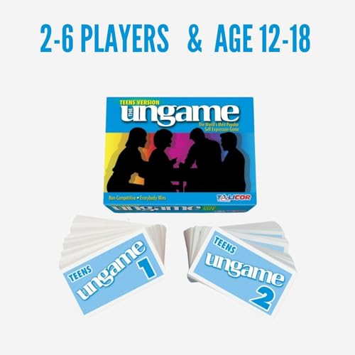 TaliCor Pocket Ungame for Teens: 140 Non-Competitive Conversation Cards (Ages 12-18)