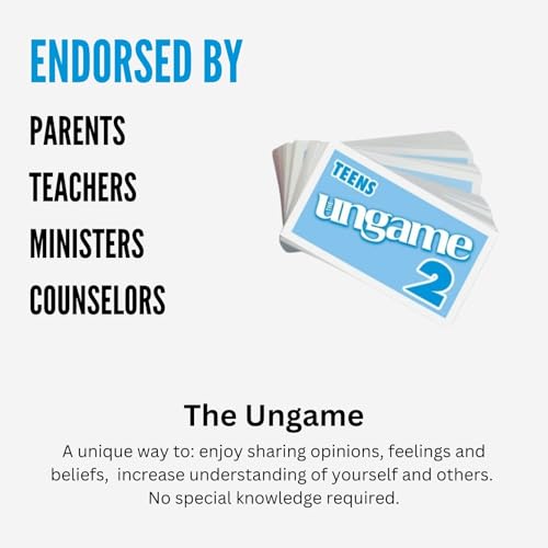 TaliCor Pocket Ungame for Teens: 140 Non-Competitive Conversation Cards (Ages 12-18)