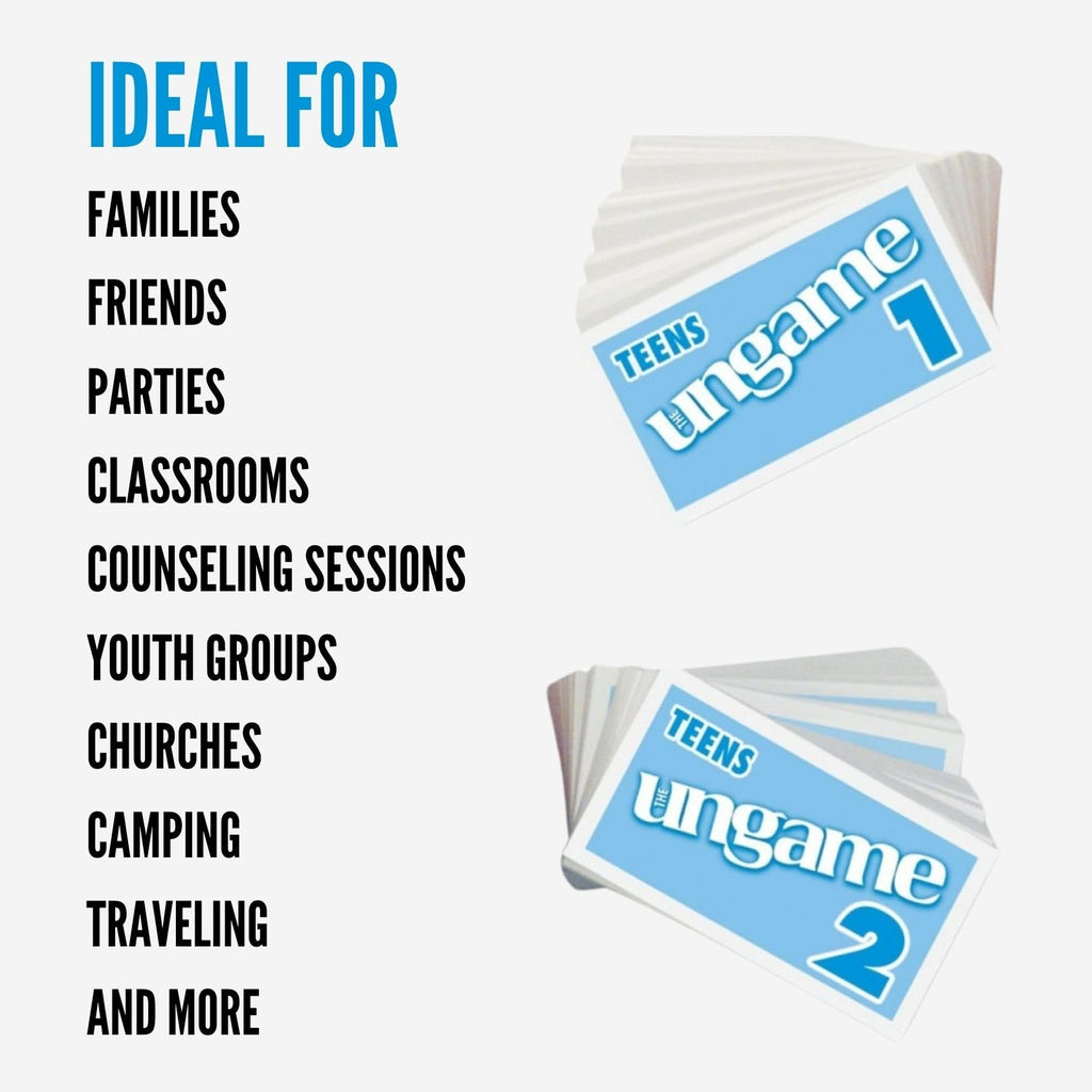 TaliCor Pocket Ungame for Teens: 140 Non-Competitive Conversation Cards (Ages 12-18)