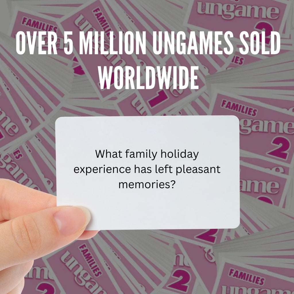 TaliCor Pocket Ungame – Non-Competitive Family Card Game with 140 Conversation Starters (Ages 5+)