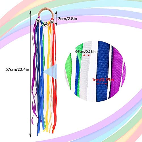 TANOFAR Ribbon Hand Kite – Wooden Sensory Toy for Babies and Toddlers