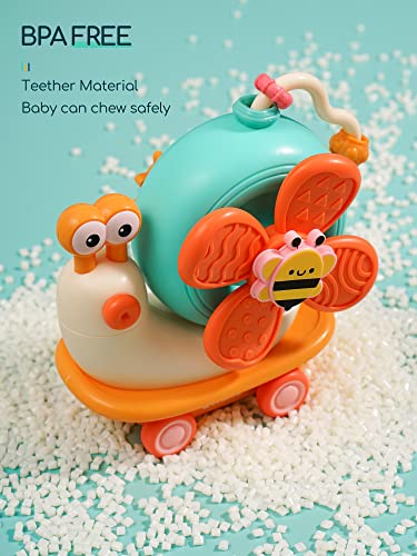 taotaotoys 5-in-1 High Chair Toy with Suction Cup Spinner – Montessori Baby Toy for Fine Motor Skills, Ages 6 Months to 3 Years