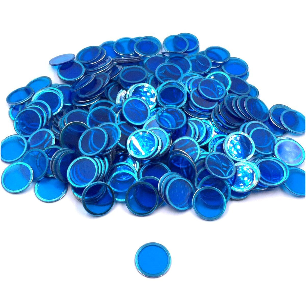 Tapp Collections 300-Pack Assorted Bingo Chips, 3/4 Inch, Magnet-Attracting, Non-Toxic