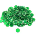Tapp Collections Bingo Transparent Chips 300-Pack - 3/4 inch, Assorted Colors, Non-Toxic, Magnetic