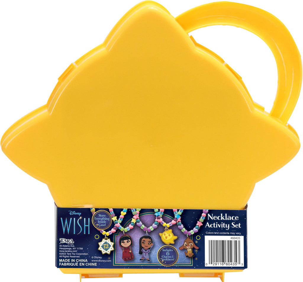 Tara Toys Disney Wish Necklace Activity Set - Craft 6 Beaded Necklaces with Charms