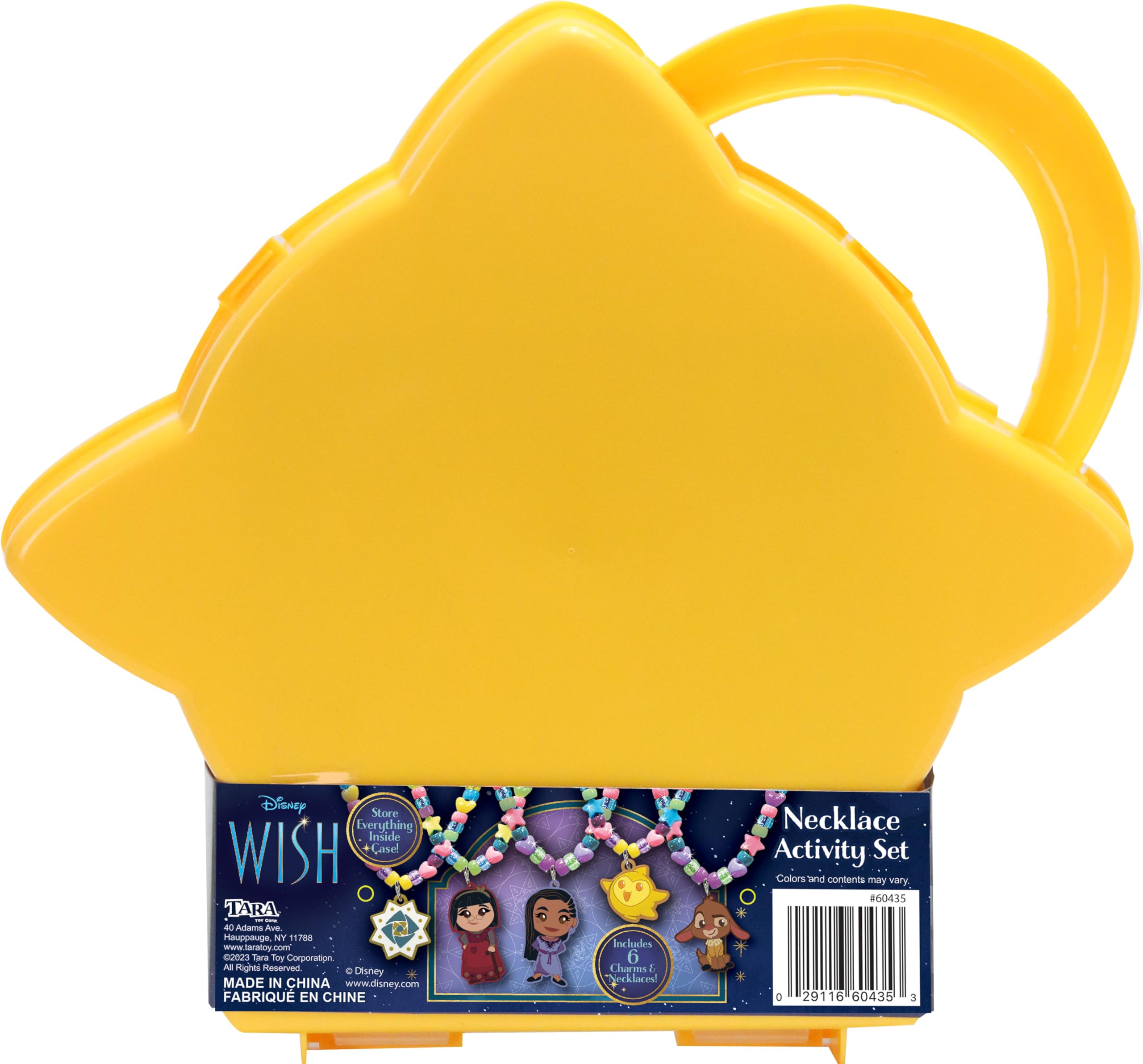 Tara Toys Disney Wish Necklace Activity Set - Craft 6 Beaded Necklaces with Charms