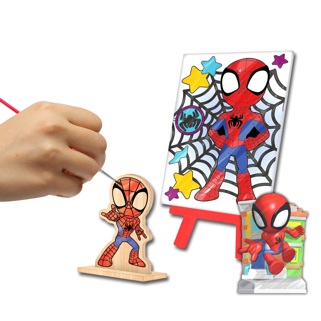 Tara Toys Spidey 5-in-1 Creativity Tub – Multi-Activity Craft Kit for Kids Ages 3+