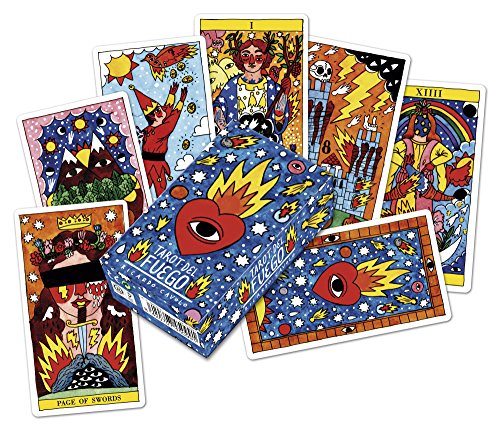 Tarot del Fuego by Heraclio Fournier – 78 Hand-Drawn Cards on Premium Cardstock