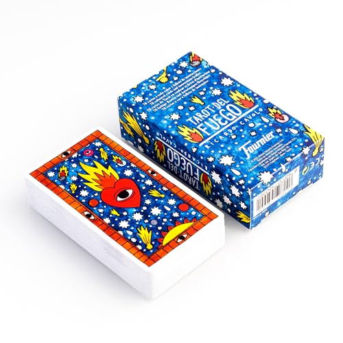 Tarot del Fuego by Heraclio Fournier – 78 Hand-Drawn Cards on Premium Cardstock