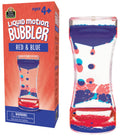 Teacher Red & Blue Liquid Motion Bubbler – Calming Desk Fidget Toy for Focus and Stress Relief