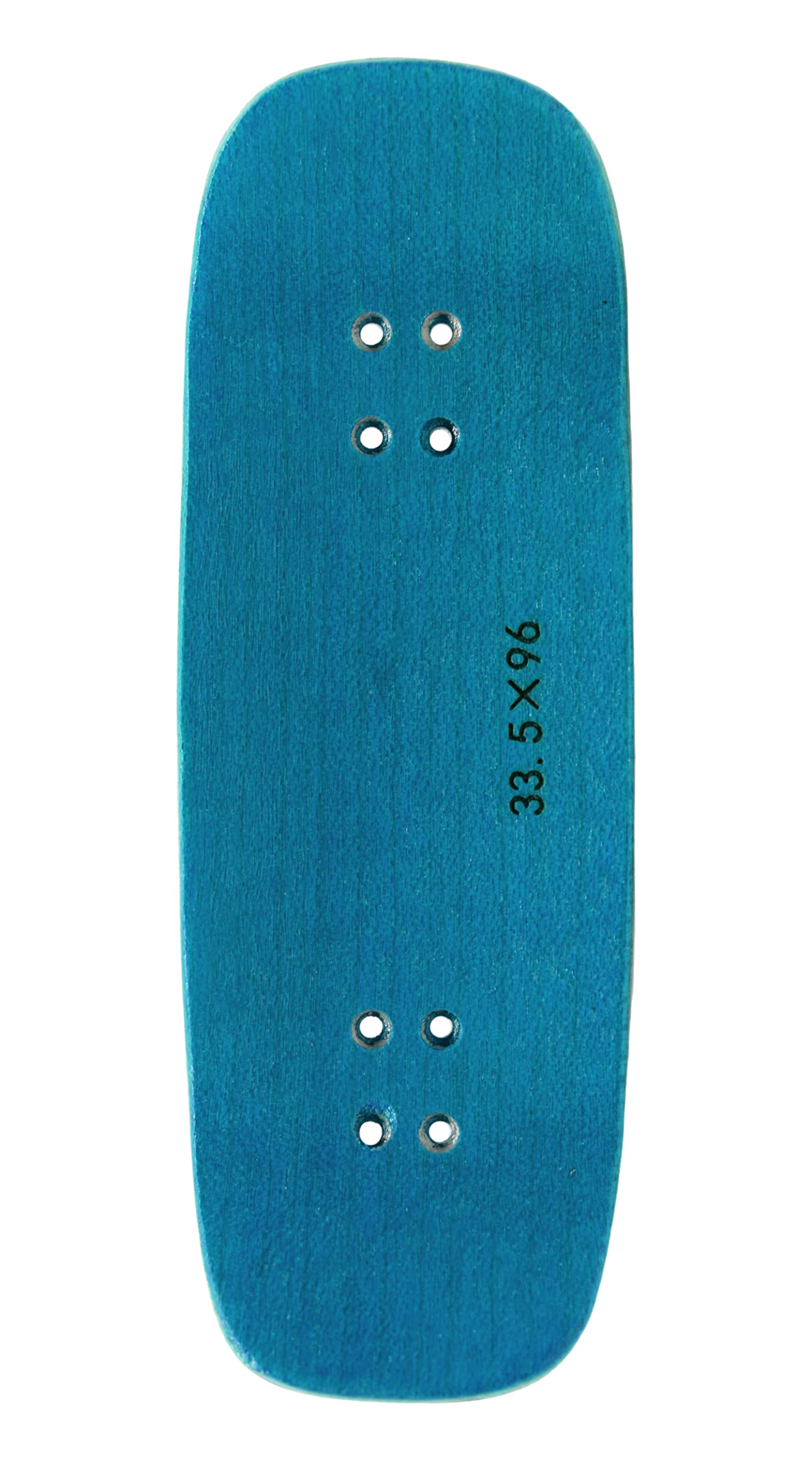 Teak Tuning Prolific Boxy Fingerboard 33.5mm x 96mm – Teak Teal 5-Ply with Color Matching Mid Ply + Foam Tape
