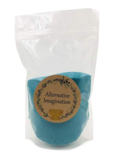 Teal Fine Colored Sand – 1 Pound for Crafts, Rituals, and Décor