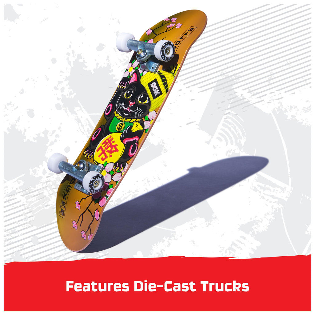 Tech Deck DGK Handboard - Authentic Mini Skateboard for Hands, 10.857-Inch Long, Die-Cast Trucks, Ages 6+