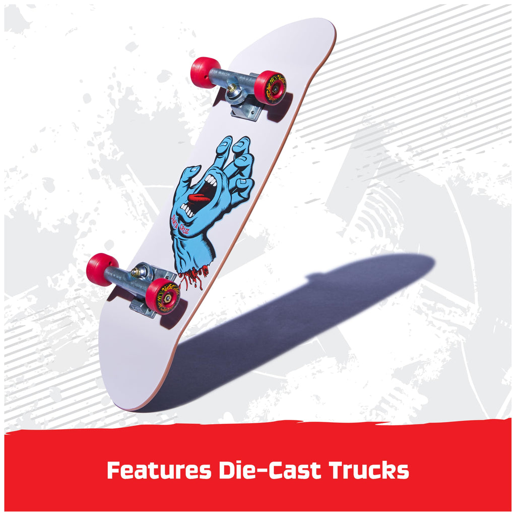 Tech Deck Santa Cruz Handboard – Oversized Mini Skateboard for Hand Tricks, Ages 6+