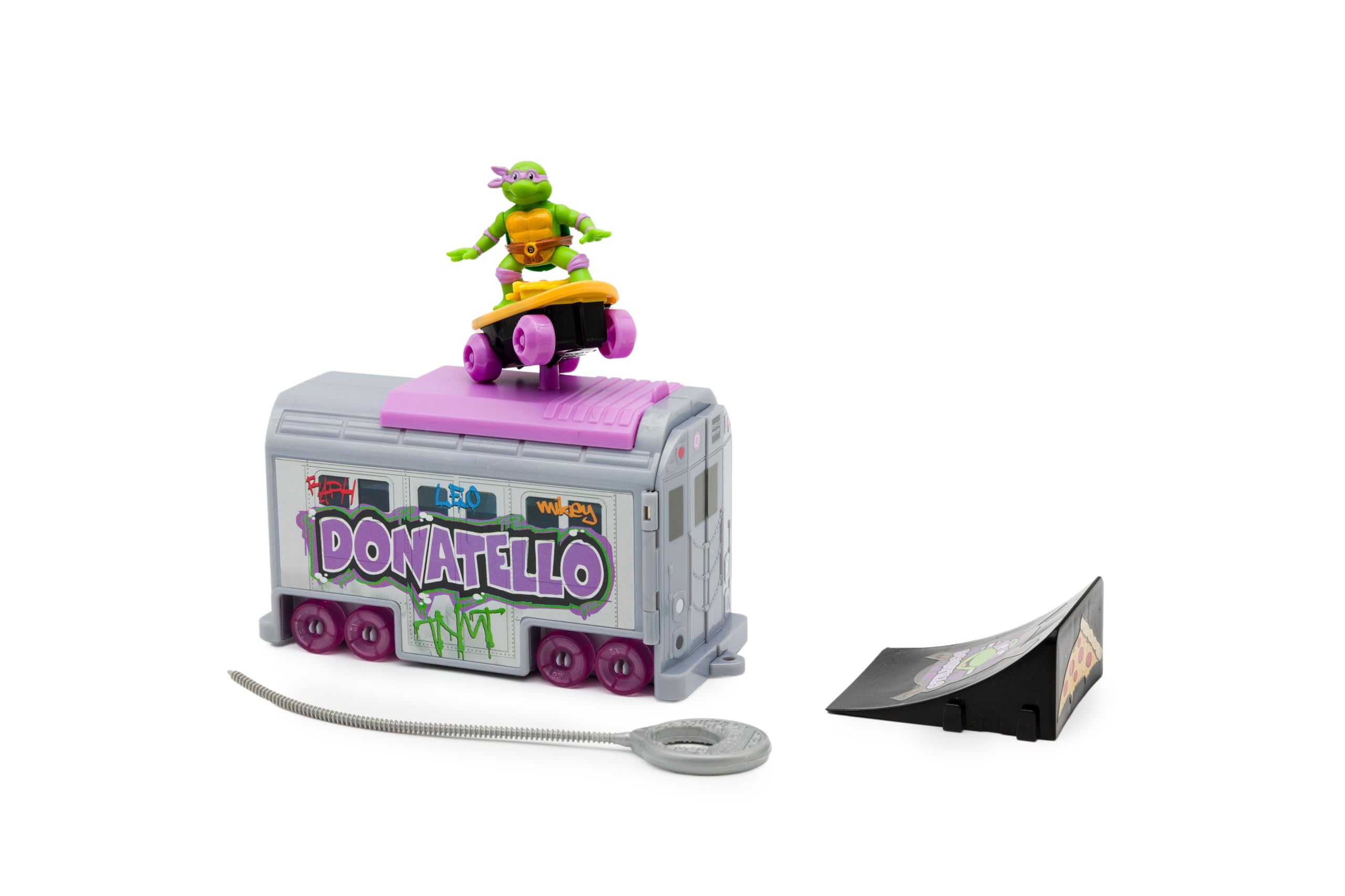 Teenage Mutant Ninja Turtles Donatello Switch Kick Subway Launcher - Ages 3+