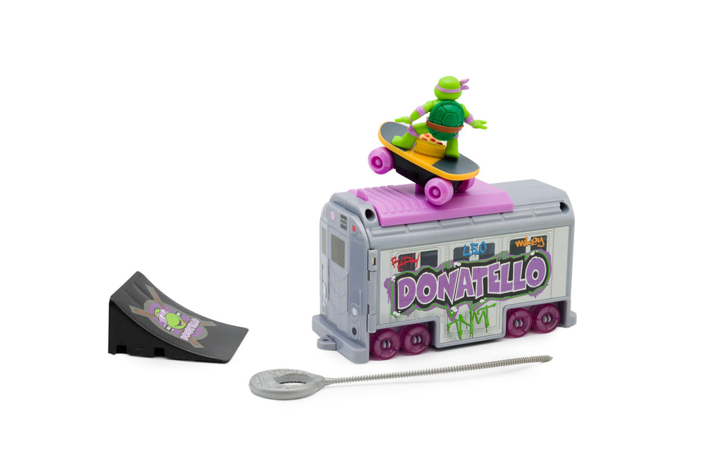 Teenage Mutant Ninja Turtles Donatello Switch Kick Subway Launcher - Ages 3+