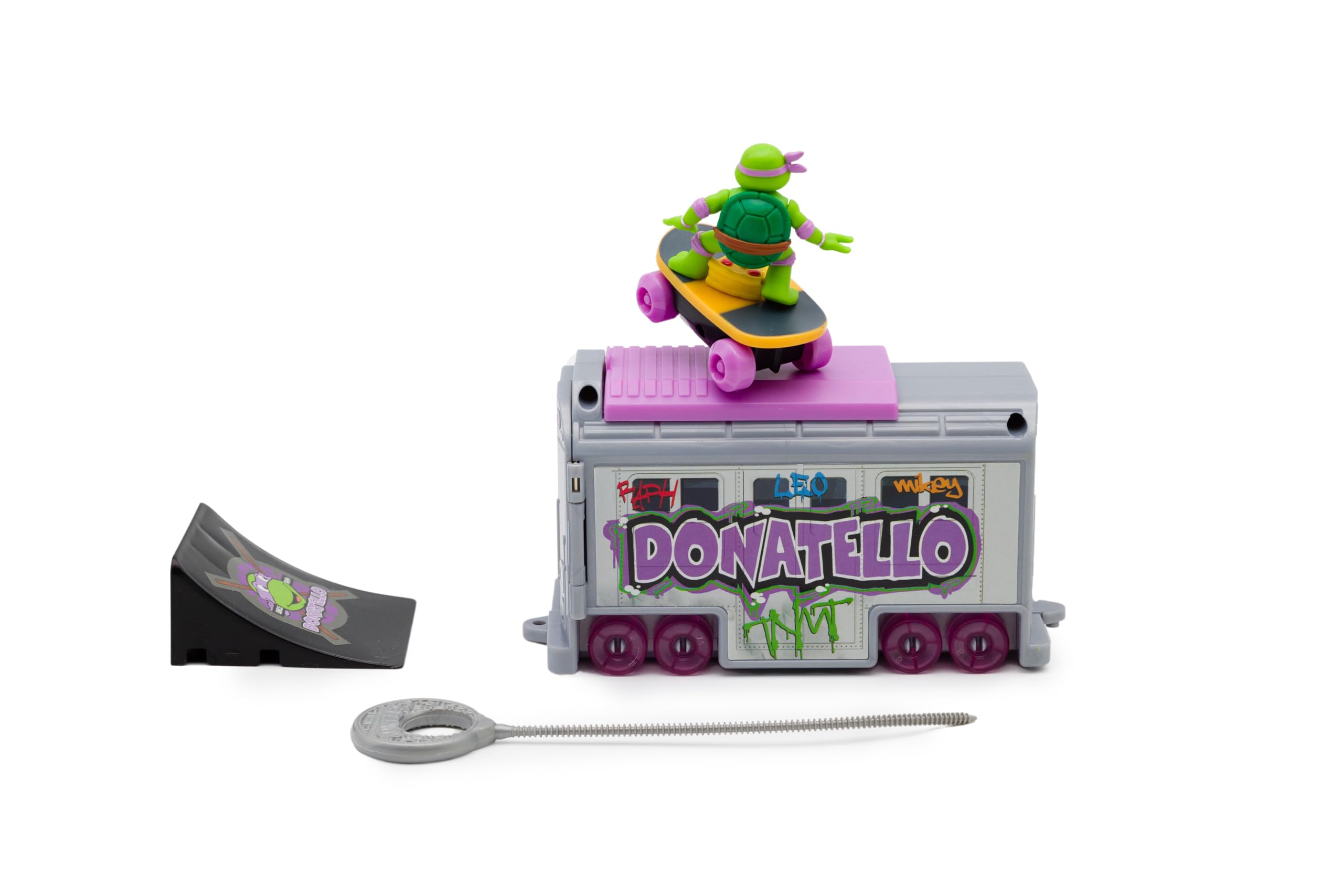 Teenage Mutant Ninja Turtles Donatello Switch Kick Subway Launcher - Ages 3+