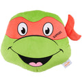 Teenage Mutant Ninja Turtles Plush Cushion Pillow – Soft Fluffy TMNT Throw Pillow for Bedroom Decor, 15x13.4 Inches
