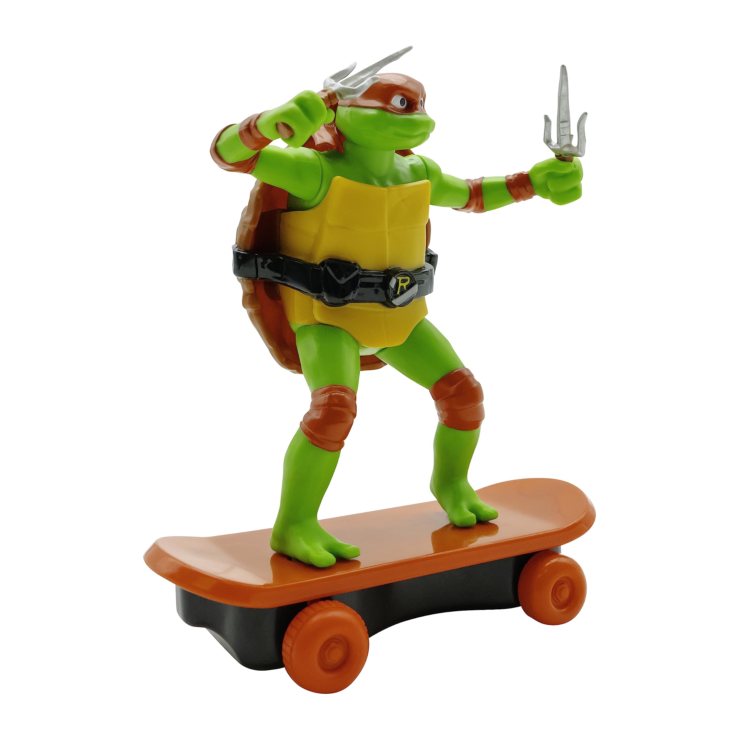 Teenage Mutant Ninja Turtles Raphael Sewer Shredder Pullback Skateboard Toy for Kids Ages 3+