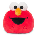 TeeTurtle 4" Reversible Plushie: Elmo and Cookie Monster Mood Toy – Soft, Cuddly, and Perfect for Kids & Adults