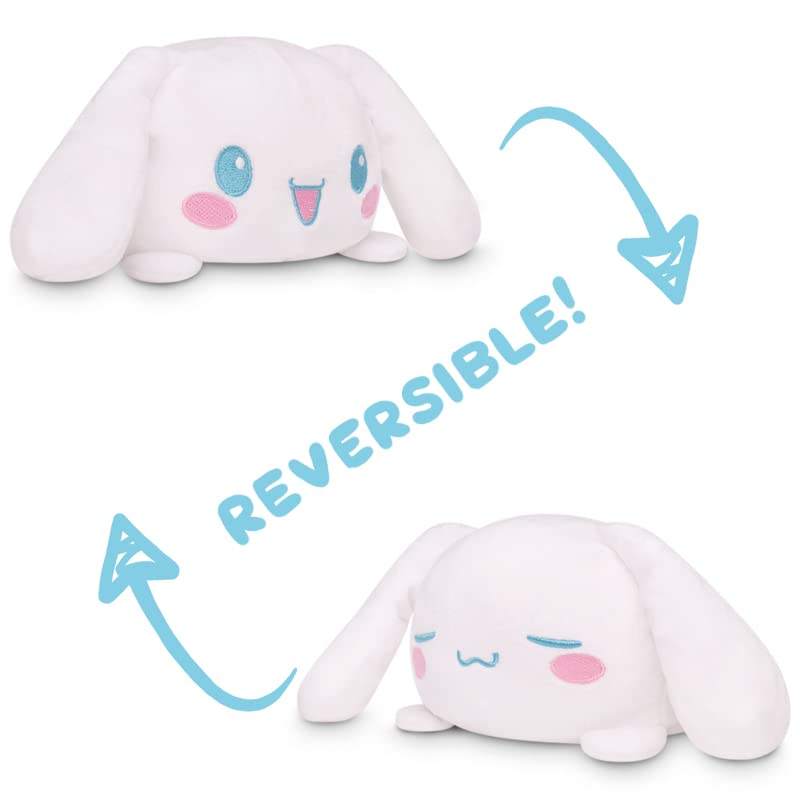 TeeTurtle Reversible Cinnamoroll Plushie – 4-Inch Flip Toy, Two Faces