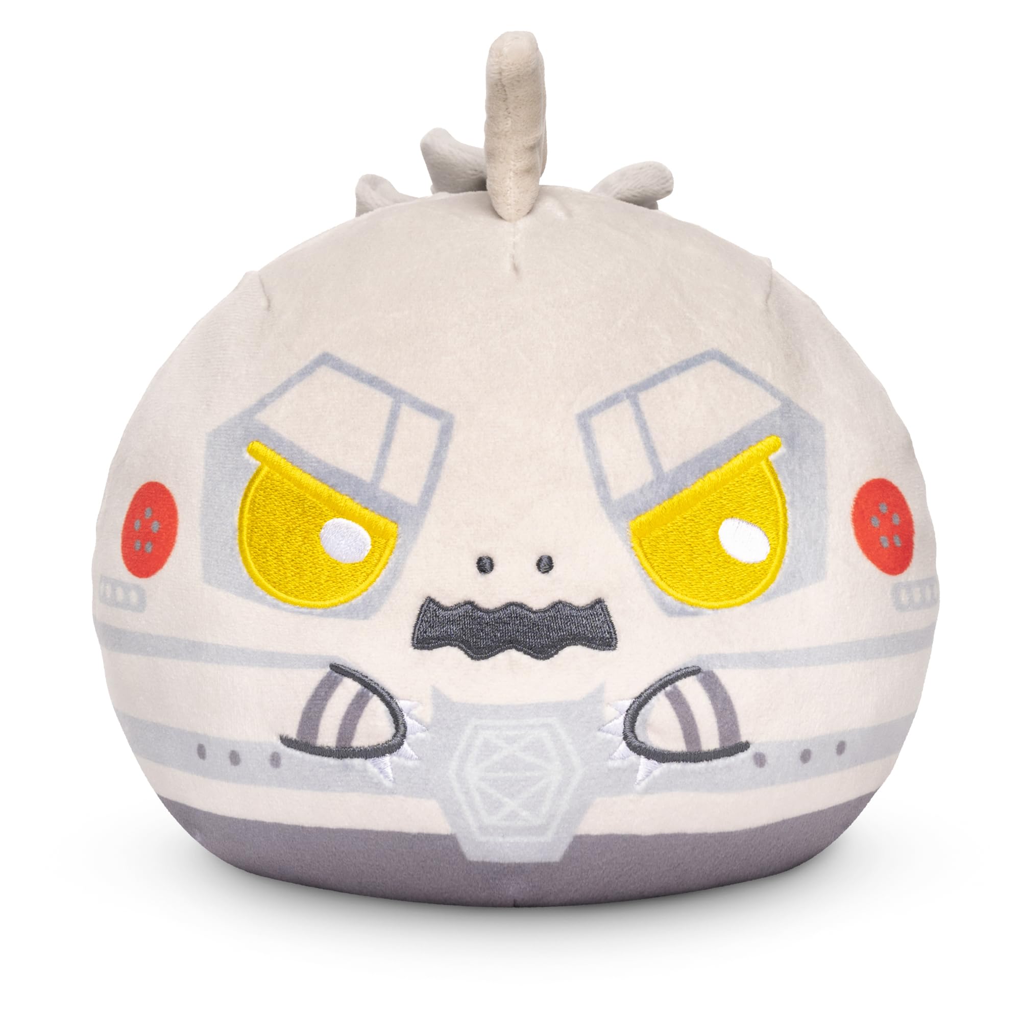 TeeTurtle Reversible Godzilla MechaGodzilla 6-Inch Two-Sided Flip Plush Toy with Embroidered Details