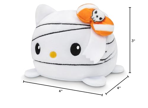 TeeTurtle Reversible Hello Kitty Plushie 4-Inch Mummy & Monster Two-Sided Flip Toy