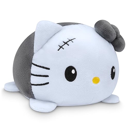 TeeTurtle Reversible Hello Kitty Plushie 4-Inch Mummy & Monster Two-Sided Flip Toy