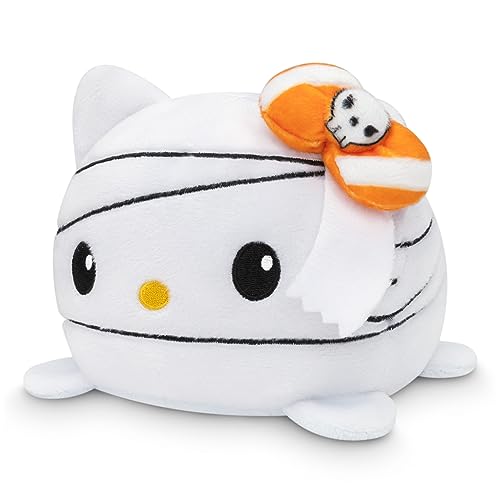 TeeTurtle Reversible Hello Kitty Plushie 4-Inch Mummy & Monster Two-Sided Flip Toy