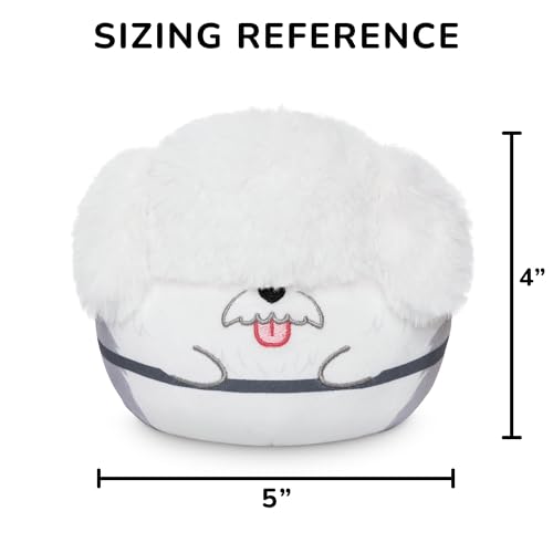 TeeTurtle Reversible Labyrinth Plush – Didymus & Ambrosius 4-Inch Flip Toy with Embroidered Details