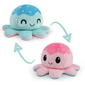 TeeTurtle Reversible Octopus Plushie - 4-Inch Ice Cream Two-Sided Flip Toy with Embroidered Eyes