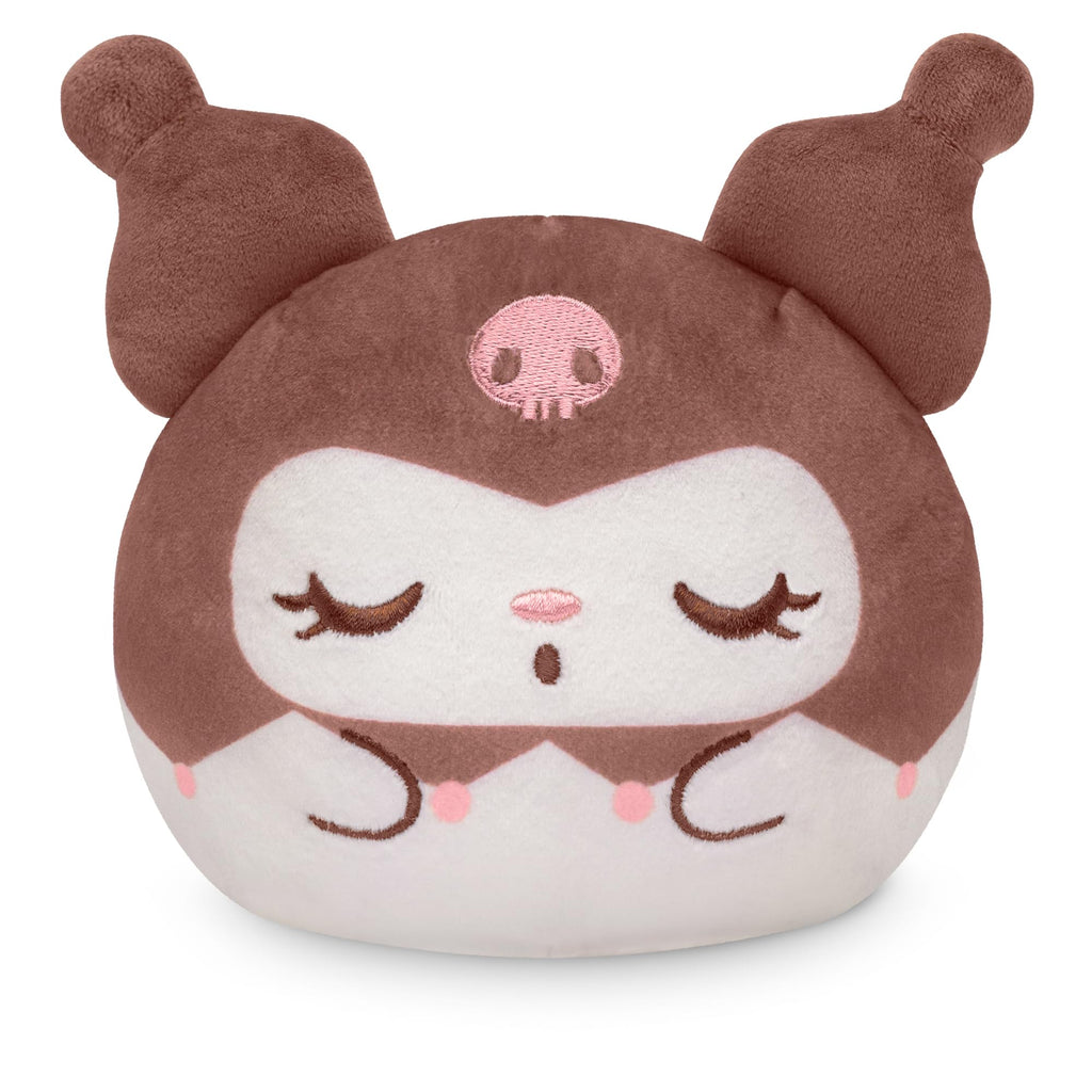 TeeTurtle Reversible Sanrio Kuromi Plushie – 4-Inch Two-Sided Flip Toy with Embroidered Details
