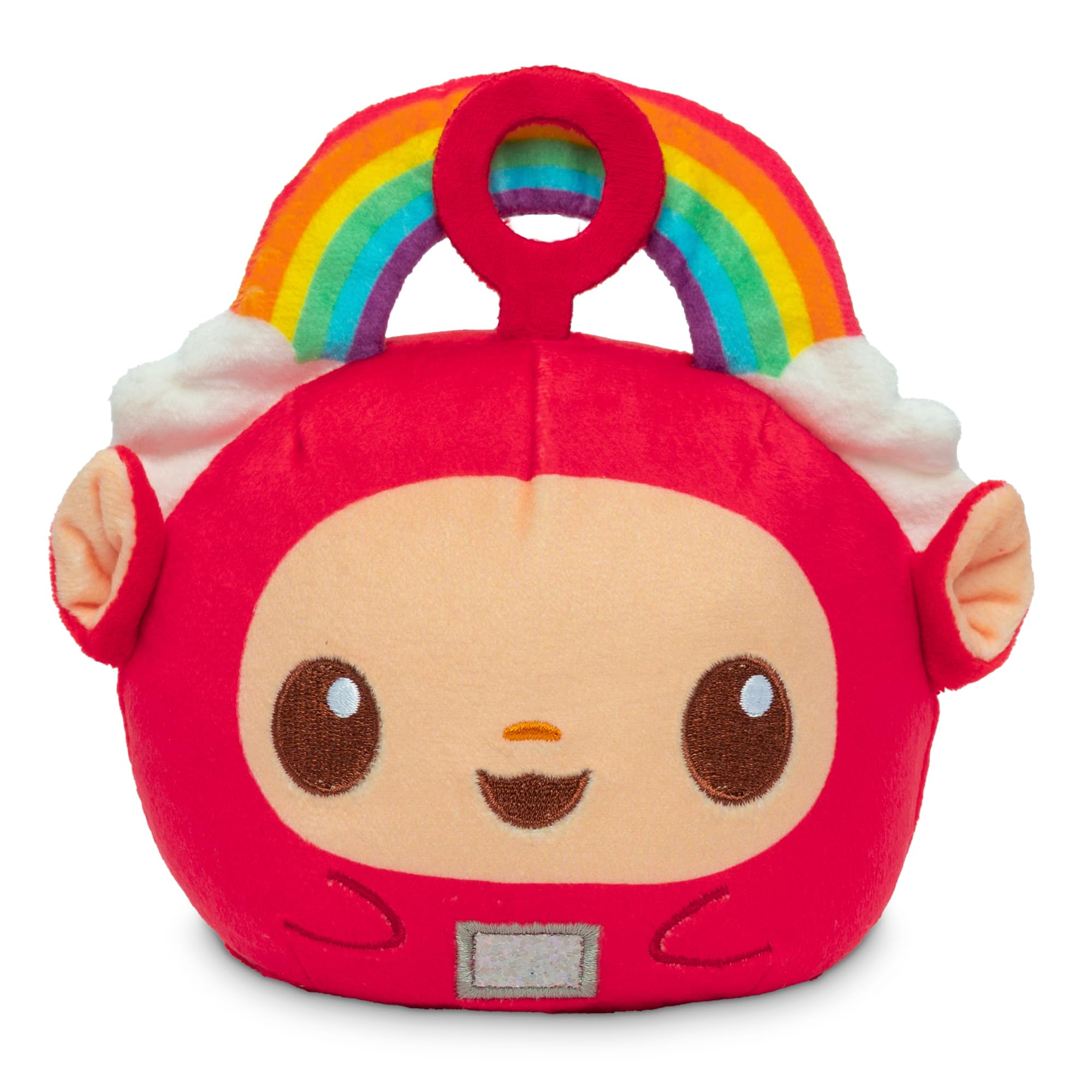 TeeTurtle Teletubbies Po Reversible Flip Plush Toy - 4-Inch Two-Sided Soft Collectible